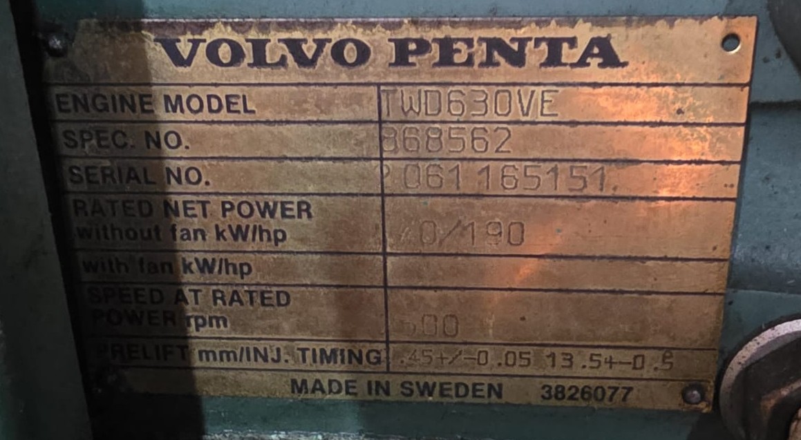 Volvo Penta TWD 630 VE – Image 2