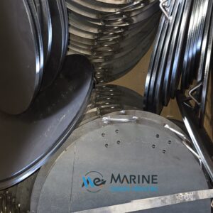 Plaque métal pour casier à bulot